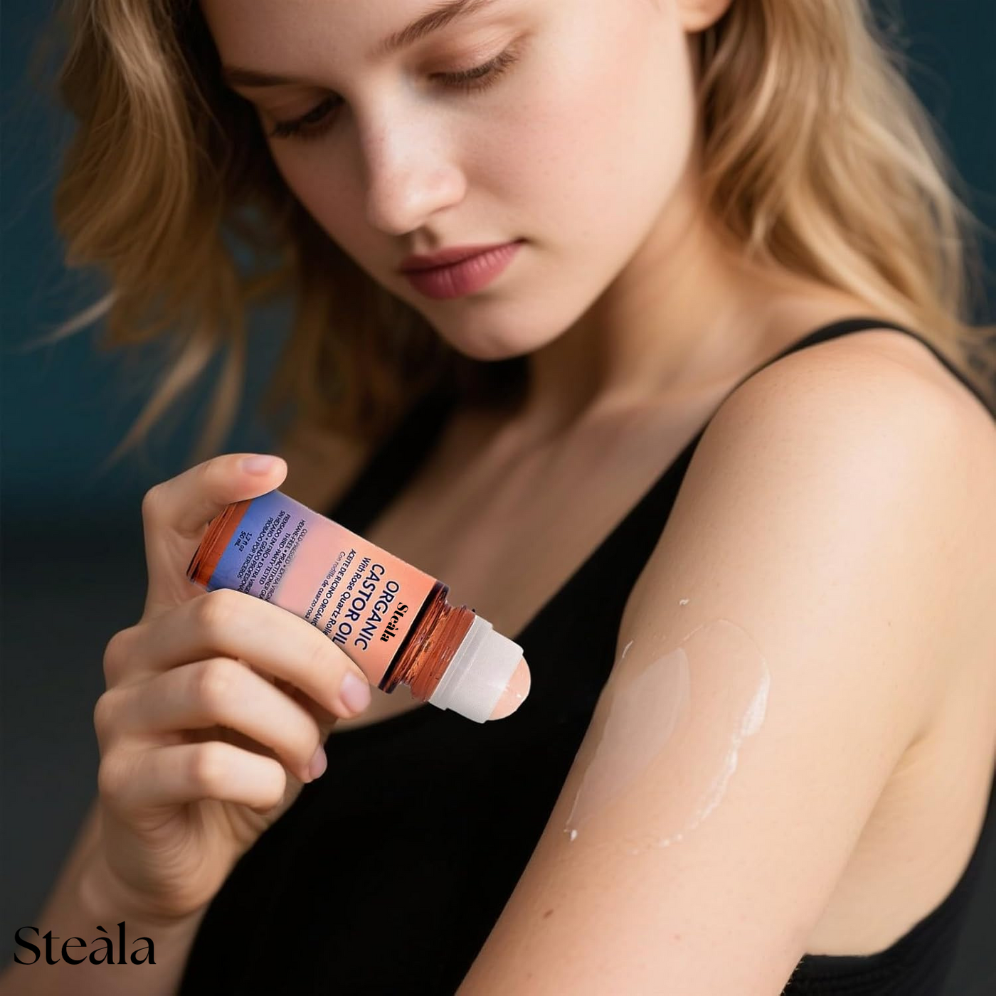 Steàla GoldenRoot Roll-On & Brow Set